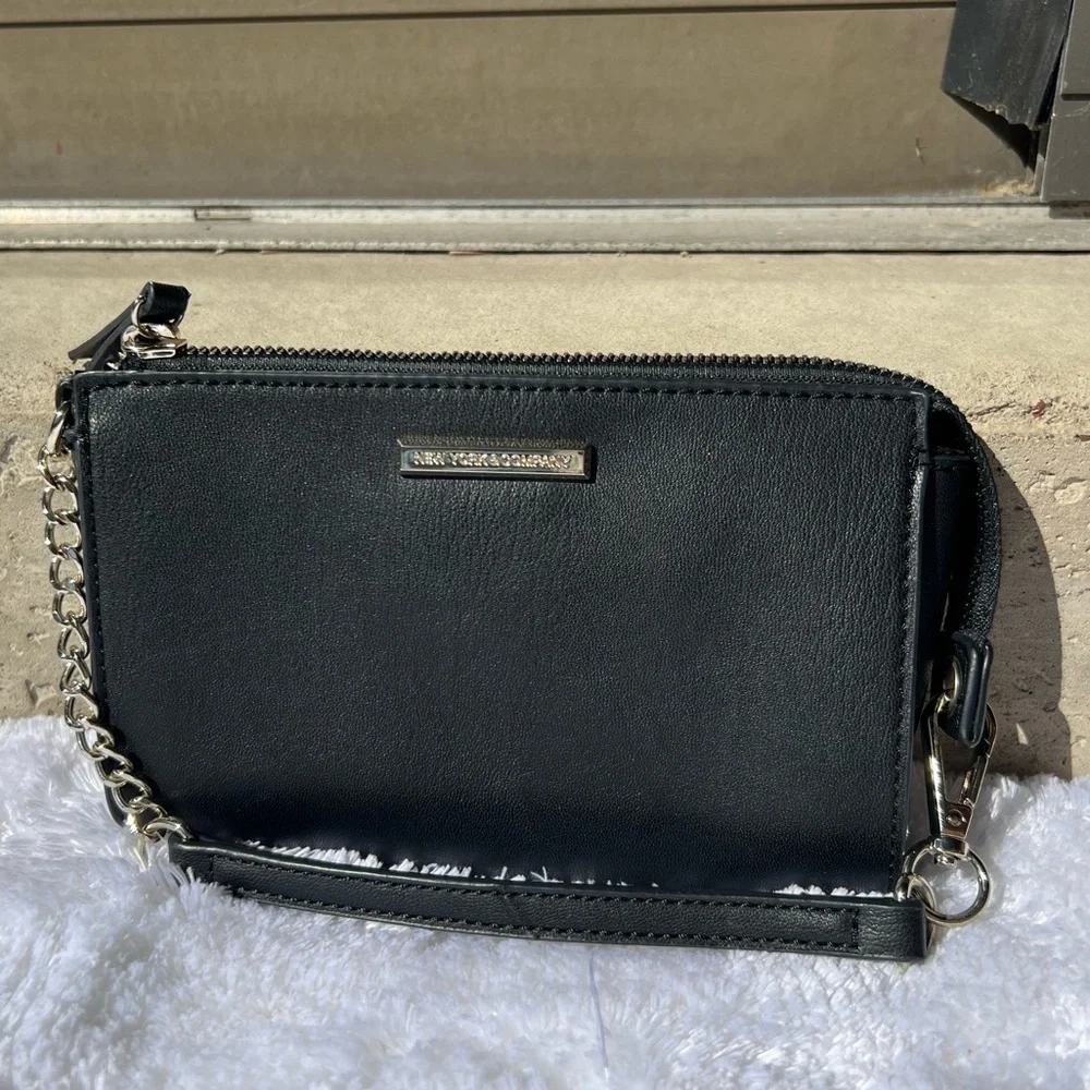 New York & Company black mini shoulder bag